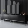 TV Stand Lord - Black, Silver Black
Silver