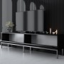 TV Stand Lord - Black, Silver Black
Silver