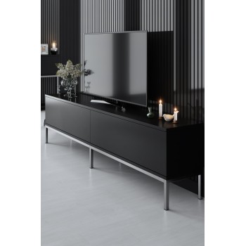 TV Stand Lord - Black, Silver Black
Silver