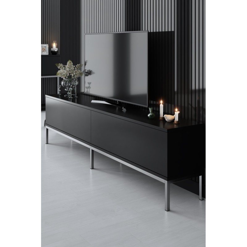 TV Stand Lord - Black, Silver Black
Silver