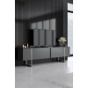 TV Unit Luxe - Anthracite, Silver Anthracite
Silver