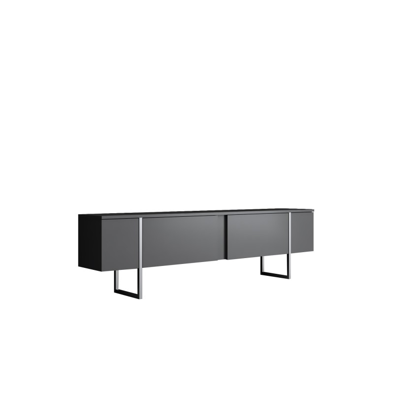 TV Unit Luxe - Anthracite, Silver Anthracite
Silver