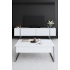 TV Unit Luxe - White, Silver White
Silver