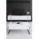 TV Unit Luxe - White, Silver White
Silver TV Unit Luxe - White, Silver White
Silver
