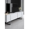 TV Unit Luxe - White, Silver White
Silver