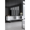 TV Unit Luxe - White, Silver White
Silver