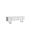 TV Unit Luxe - White, Silver White
Silver