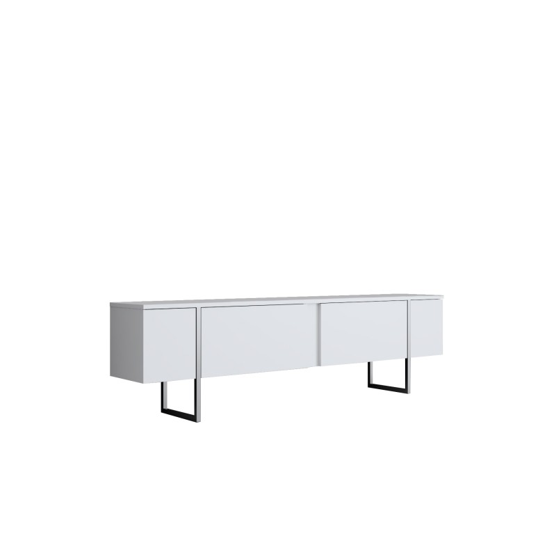 TV Unit Luxe - White, Silver White
Silver