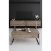 TV Unit Luxe - Walnut, Silver Walnut
Silver