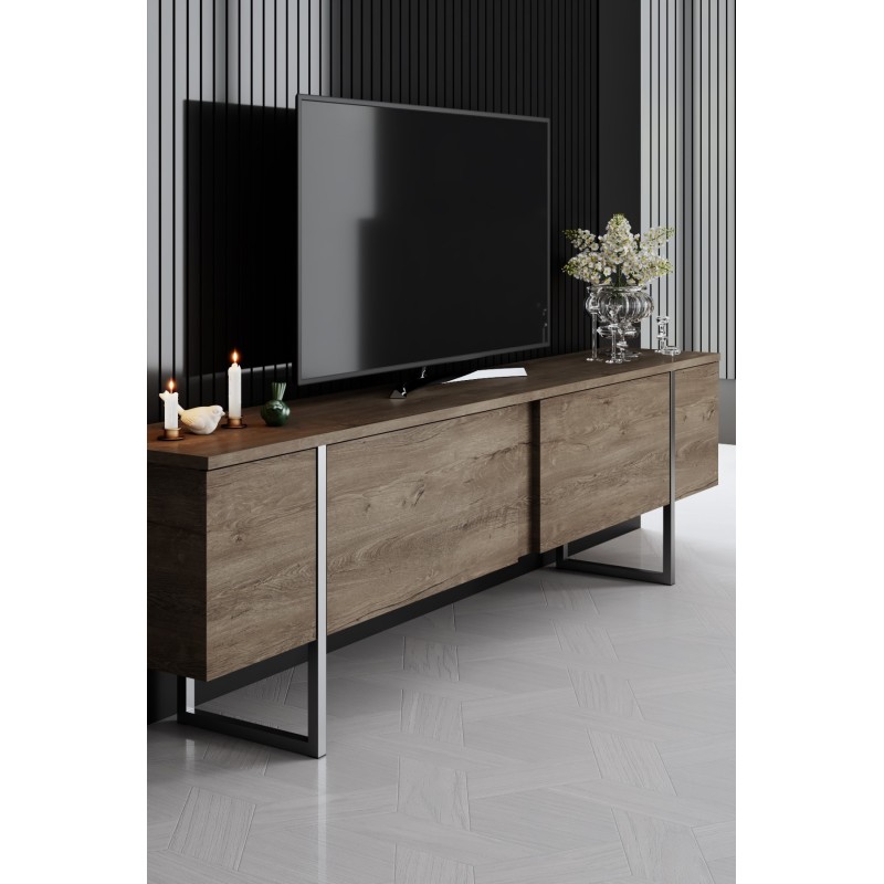 TV Unit Luxe - Walnut, Silver Walnut
Silver