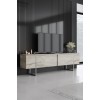TV Stand Luxe - Travertine, Silver Travertine
Silver