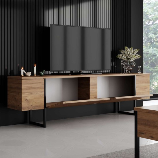 TV Stand Luxe - Atlantic Pine, Black Atlantic Pine
Black TV Stand Luxe - Atlantic Pine, Black Atlantic Pine
Black