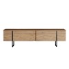 TV Stand Luxe - Atlantic Pine, Black Atlantic Pine
Black