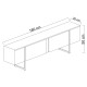 TV Stand Luxe - Atlantic Pine, Black Atlantic Pine
Black TV Stand Luxe - Atlantic Pine, Black Atlantic Pine
Black