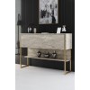 Dresser Luxe - Travertine, Gold Travertine
Gold