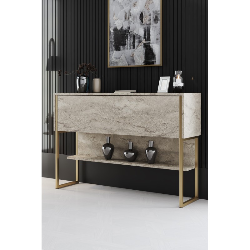 Dresser Luxe - Travertine, Gold Travertine
Gold