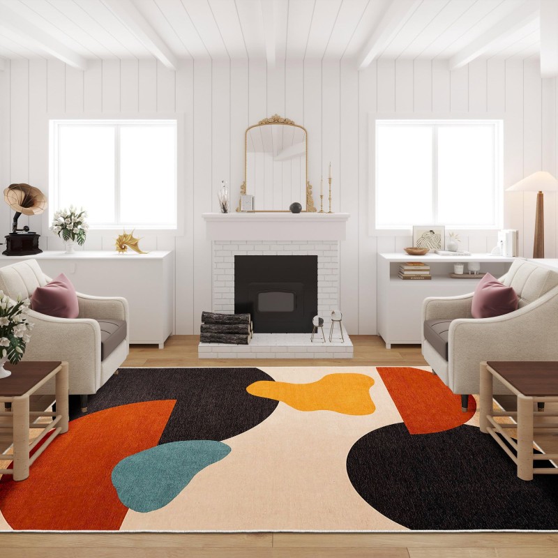 Rug (140 x 220) Woopamuk007 Multicolor