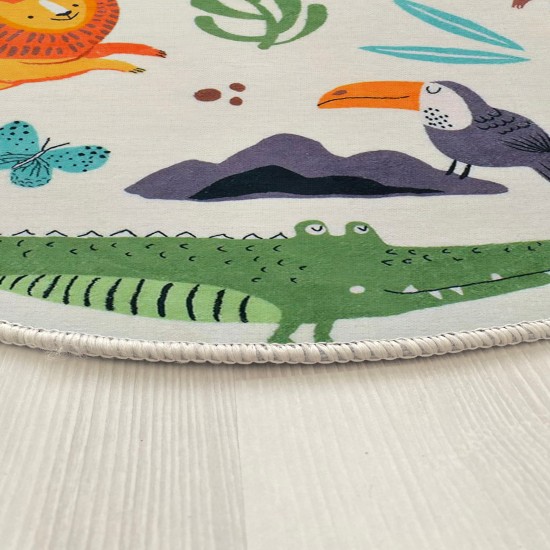 Rug (100 x 100) Woopamuk109 White Conceptum Hypnose Rug (100 x 100) Woopamuk109 White