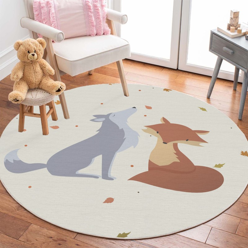 Conceptum Hypnose Rug (90 x 90) Woopamuk143 White