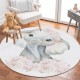 Rug (100 x 100) Woopamuk150 White Conceptum Hypnose Rug (100 x 100) Woopamuk150 White