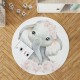 Rug (100 x 100) Woopamuk150 White Conceptum Hypnose Rug (100 x 100) Woopamuk150 White