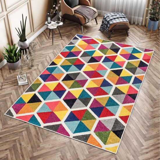 Rug (80 x 150) Woopamuk287 Multicolor Conceptum Hypnose Rug (80 x 150) Woopamuk287 Multicolor