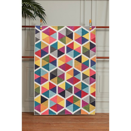 Rug (80 x 150) Woopamuk287 Multicolor Conceptum Hypnose Rug (80 x 150) Woopamuk287 Multicolor