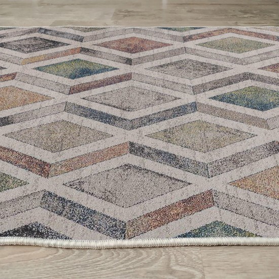 Rug (120 x 180) Woopamuk393 Multicolor Conceptum Hypnose Rug (120 x 180) Woopamuk393 Multicolor