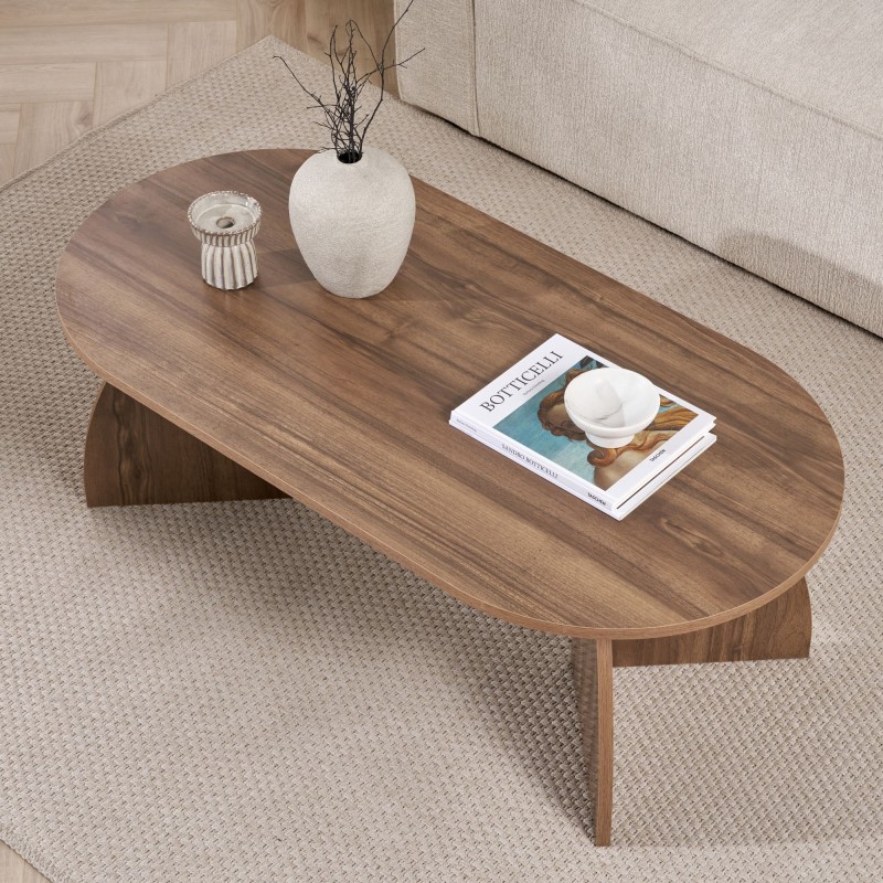 Coffee Table Melina - Walnut Walnut