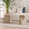 Coffee Table Melina - Travertine Travertine