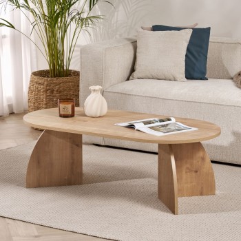 Coffee Table Melina - Sapphire Oak Sapphire Oak