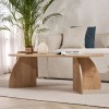 Coffee Table Melina - Sapphire Oak Sapphire Oak