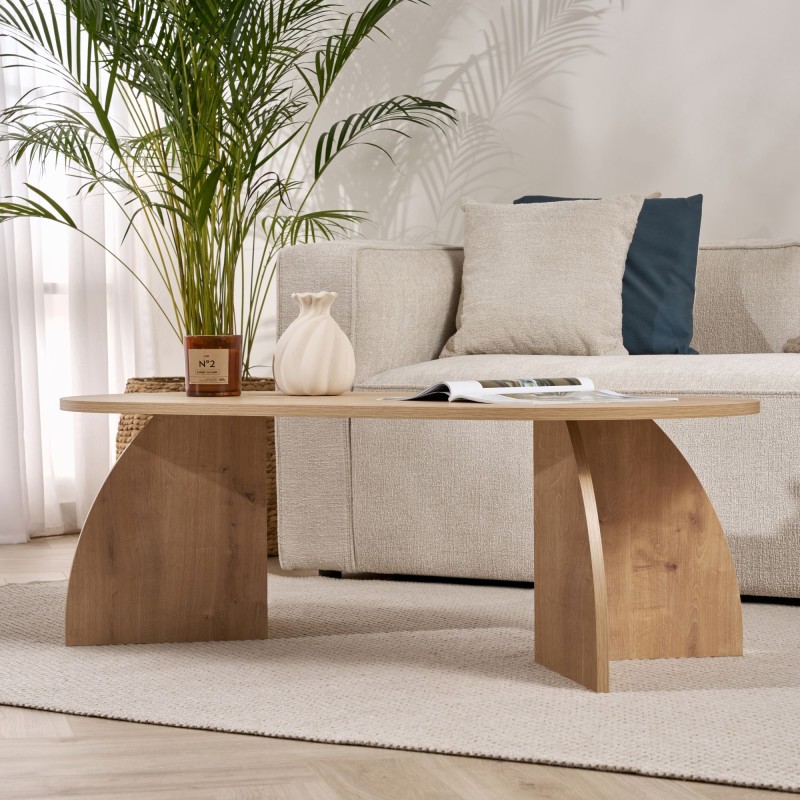 Coffee Table Melina - Sapphire Oak Sapphire Oak
