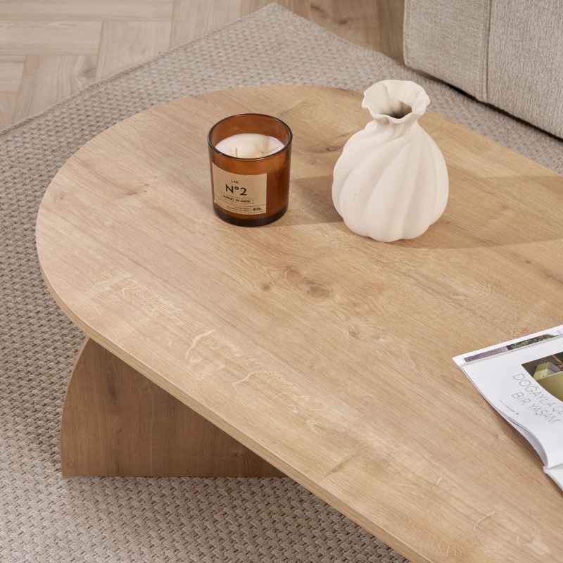 Coffee Table Melina - Sapphire Oak Sapphire Oak