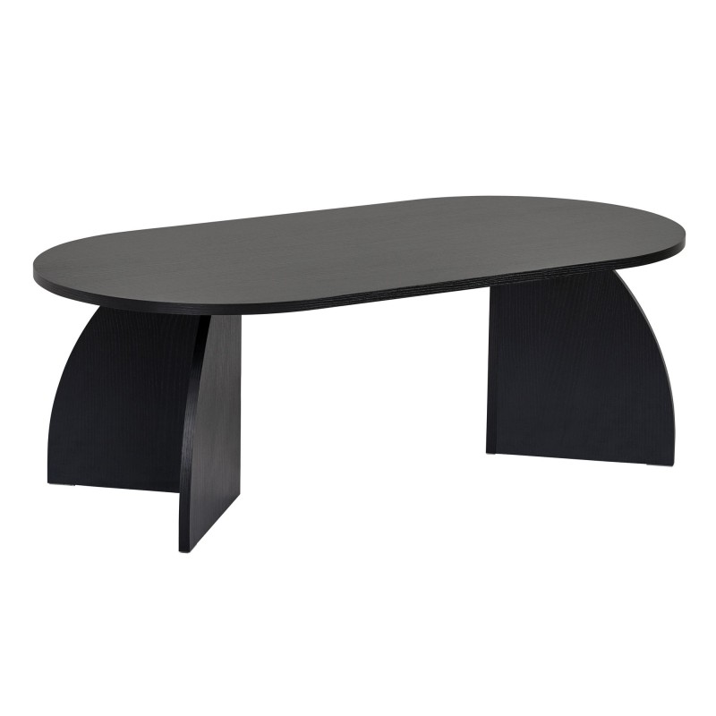 Coffee Table Melina - Wood Black Wood Black