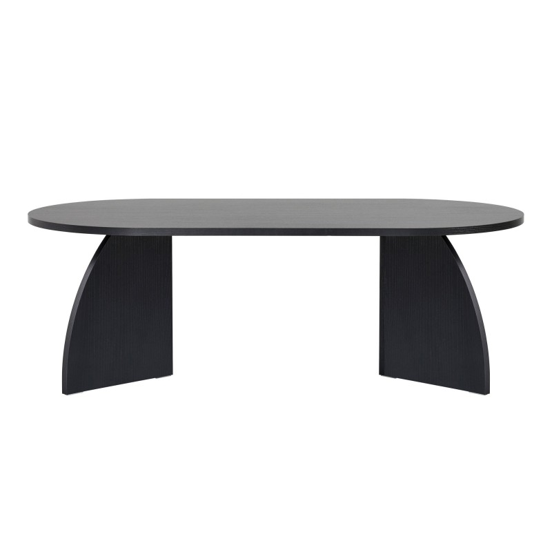 Coffee Table Melina - Wood Black Wood Black