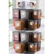 Hermia Storage Box Set (24 Pieces) BNMPEGYAR24-20 Anthracite