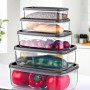 Storage Box Set (5 Pieces) EMBSEF05-3581321 Transparent