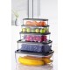 Hermia Storage Box Set (5 Pieces) EMBSEF05-3581321 Transparent