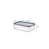 Hermia Storage Box Set (5 Pieces) EMBSEF05-3581321 Transparent