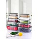 Hermia Storage Box Set (10 Pieces) EMBSEF10-3581321 Transparent