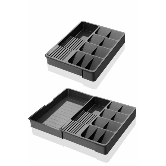 Cutlery Holder KASNDY01-GRY Grey Hermia Cutlery Holder KASNDY01-GRY Grey