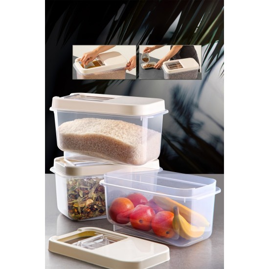 Hermia Storage Box Set (3 Pieces) MULBEI03-75 Cream