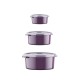 Storage Box Set (12 Pieces) SILPUR12-512 Purple Hermia Storage Box Set (12 Pieces) SILPUR12-512 Purple