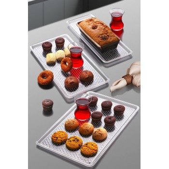 Cake Serving Plate CLRKS-1 Transparent