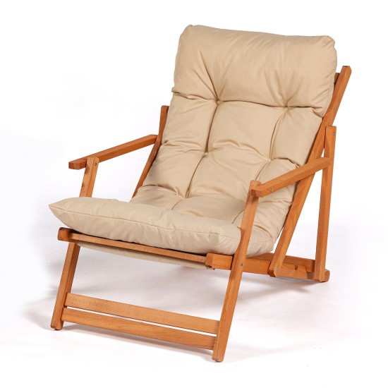 Garden Table & Chairs Set (3 Pieces) My007 Brown
Cream