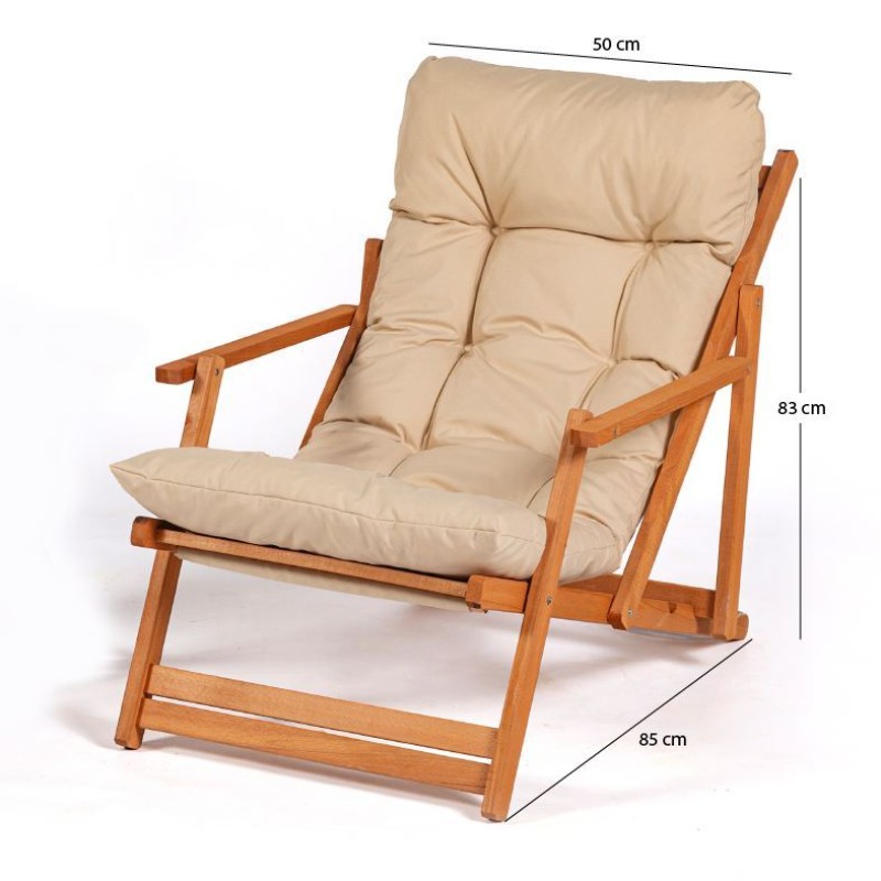 Garden Chair My008 Brown
Cream