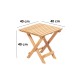 Garden Coffee Table My019 Brown Garden Coffee Table My019 Brown