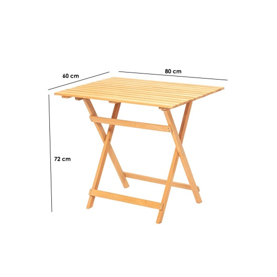 Garden Table My022 Brown Garden Table My022 Brown