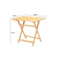 Garden Table My022 Brown Garden Table My022 Brown